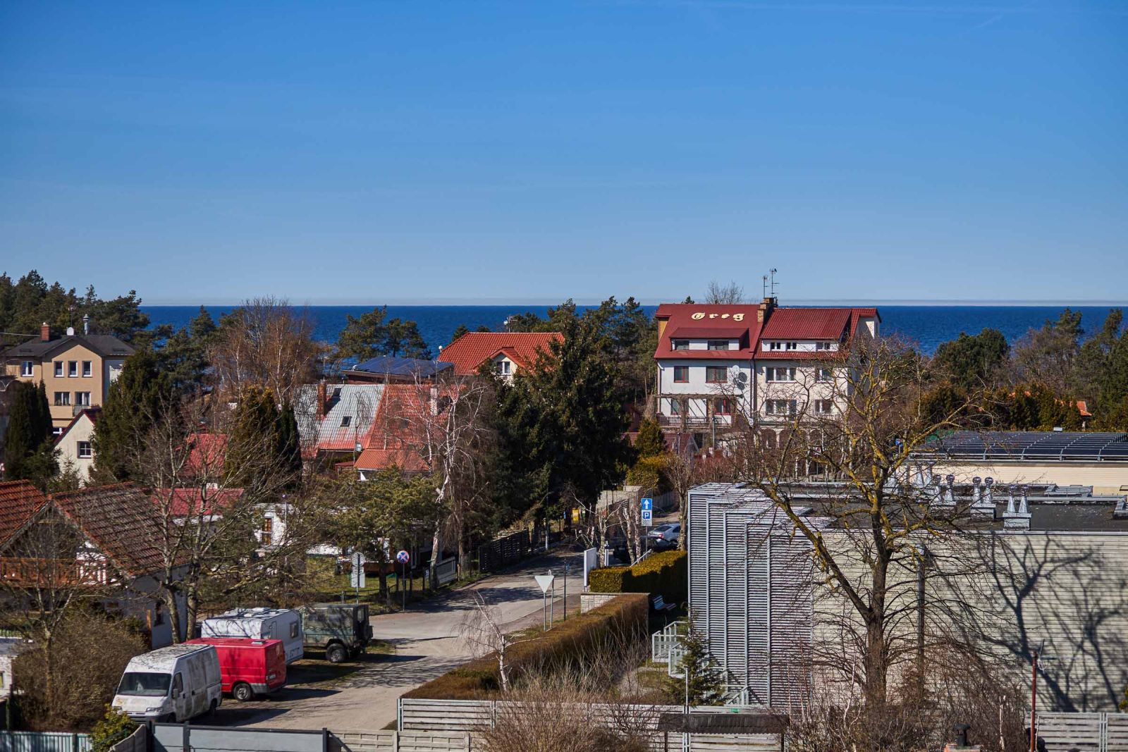 Panorama miasteczka